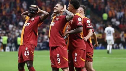 Galatasaray hücumda devlerle yarışıyor