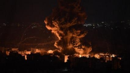 İşgalci İsrail'den Lübnan'a yeni saldırı: Önce uyardı sonra bombaladı!