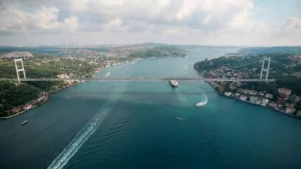 İstanbul Boğazı'nda gemi trafiği çift taraflı durduruldu!