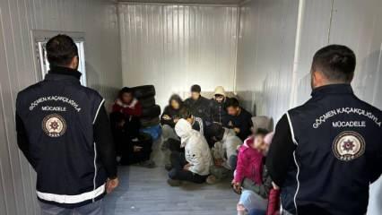 Kırklareli'nde bir haftada 336 düzensiz göçmen yakalandı