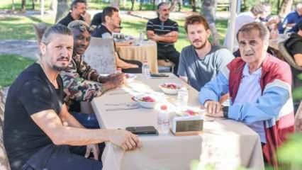 Şenol Güneş eski öğrencileriyle bir araya geldi