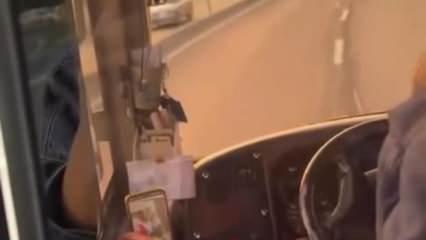 Yolcuların canını hiçe sayan şoför yakayı ele verdi