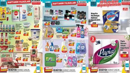 A101 19 - 25 Ekim aktüel ürünler kataloğu! Televizyon, kuruyemiş, börek, pastırma, kavurma...