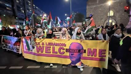 ABD Başkanı Biden, Berlin ziyaretinde protesto edildi