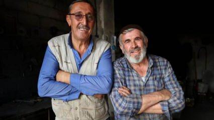 Ata mesleğini sürdüren kardeşler 60 yıldır demire şekil veriyor