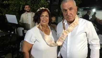 Aydın'da 42 yıl sonra yapılan düğün: Kilolarca altın takılmadı ama...