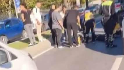 Bakırköy'de motosiklet otomobile çarptı; üniversite öğrencisi öldü