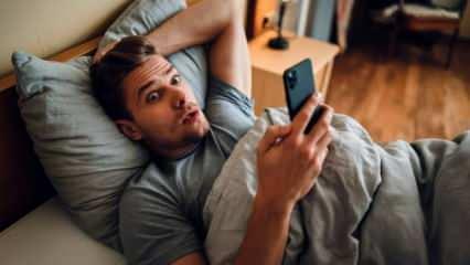 'Bir şey olmaz' demeyin! Telefonunuzu yatağa almanın gizli bir riski ortaya çıktı!