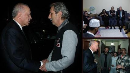 Cumhurbaşkanı Erdoğan'dan Betül Önderoğlu'nun ailesine taziye ziyareti