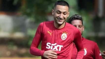 Galatasaray'da Hakim Ziyech'e g&uuml;n doğdu! Haftalar sonra...