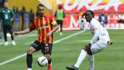 Kayserispor ve Gaziantep FK puanları paylaştı