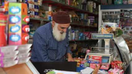 Konyalı dahi bakkalın şaşırtan yeteneği! Saniyeler i&ccedil;inde...