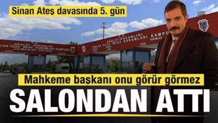 Sinan Ateş davasında 5. gün! CHP'li Tanal salondan çıkarıldı