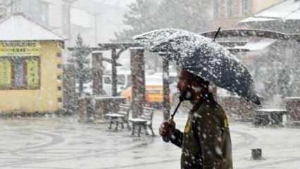 Son dakika: Meteoroloji'den yoğun kar uyarısı!