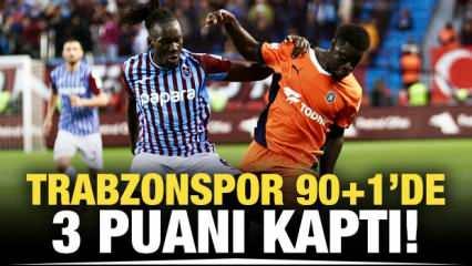 Trabzonspor 90+1'de 3 puanı kaptı!