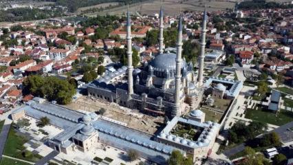 Türk-İslam mimarisinin zirve eserinde restorasyon tamamlanıyor