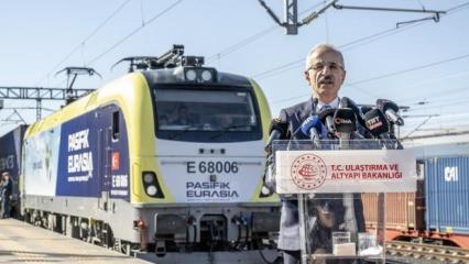 Türkiye'nin ilk özel uluslararası yük treni seferlere başladı