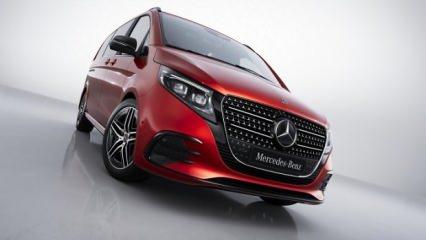 Yenilenen Mercedes-Benz V-Serisi Türkiye’de satışa sunuldu