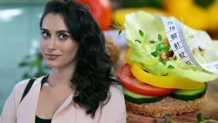 55 kilo olan oyuncu Hande Doğandemir'in diyeti açıklandı: Her öğünde muhakkak...