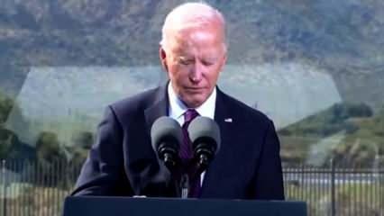 ABD Başkanı Joe Biden tüm ülkeye rezil oldu! Kendisi bile durumu toparlayamadı