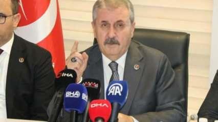 BBP Genel Başkanı Destici: Artık onun için azap vakti