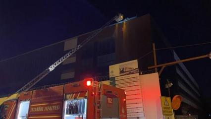 Bezmialem Vakıf Üniversitesi Hastanesi'nde korkutan yangın