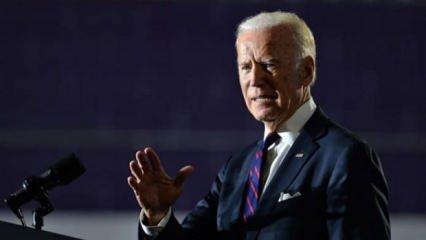 Biden'a özür konuşması sırasında Filistin şoku!