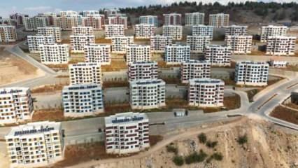 Deprem konutları hızla tamamlanıyor