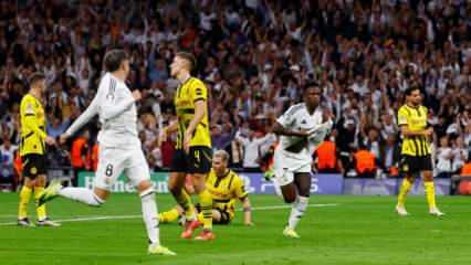 7 gollü unutulmaz geri dönüş! Real Madrid, Dortmund'a gol olup yağdı
