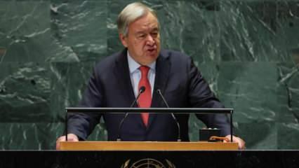 Guterres’den Gazze işgali çıkışı:  “İki devletli çözüm tesis edilmeli”