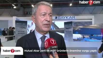 Hulusi Akar: Cin şişeden çıktı artık kendimiz yapacağız!