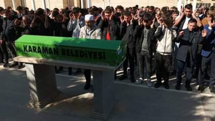 Okulda arkadaşının öldürdüğü Mehmet Eren, son yolculuğuna uğurlandı
