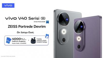 Portre fotoğrafçılığında yeni dönem: vivo V40 Serisi Türkiye'de ön satışa sunuldu!