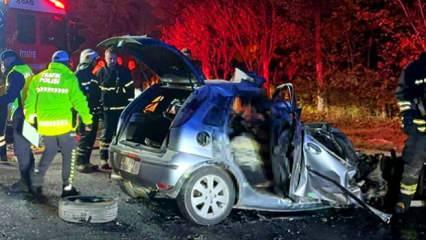 Tekirdağ'da katliam gibi kaza: 5 kişi öldü