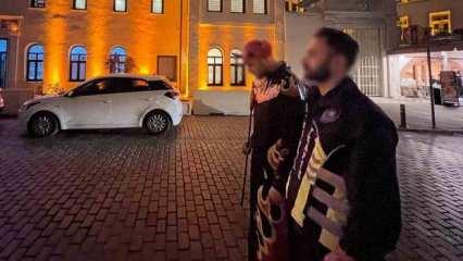 Köprüde 'kostümlü koşuya' gözaltı!