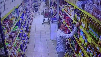 Adana’da ilginç hırsızlık: Ayçiçek yağını pantolonunun içine saklayarak çaldı! 