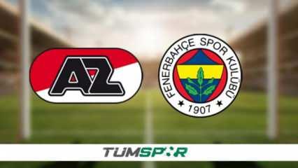 AZ Alkmaar-Fenerbah&ccedil;e ma&ccedil;ı şifresiz mi? AZ Alkmaar-FB hangi kanalda, saat ka&ccedil;ta?