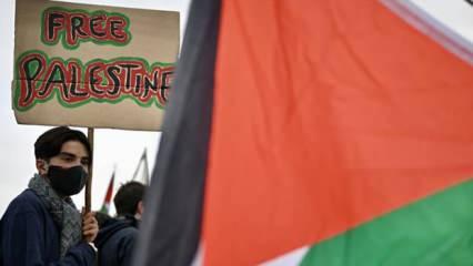  Balfour Deklarasyonu’nun 107. yıldönümü... İngiltere’de anlamlı yürüyüş!