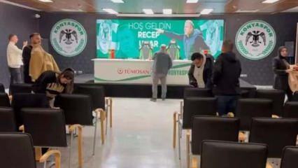 Basın mensuplarından Konyaspor'un yeni hocasına protesto
