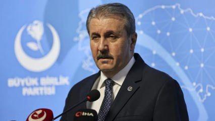 BBP Genel Başkanı Destici'den asgari ücret çıkışı