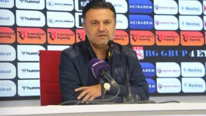 Bülent Uygun'dan basın toplantısında dua!