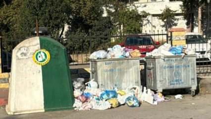 İstanbul'da 4 belediyenin işçilerinden grev kararı! Çöp dağları oluştu