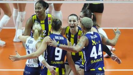 Fenerbahçe, Galatasaray'ı set vermeden devirdi