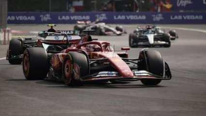 Las Vegas'ı Formula 1 heyecanı sardı
