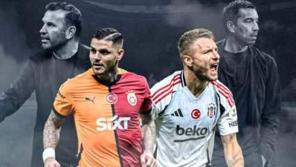 Galatasaray - Beşiktaş: Muhtemel 11'ler