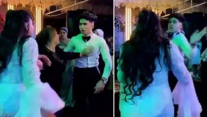 Gelini çıldırtan anlar! Damat, başkasına evlilik teklifi yapınca ortalık karıştı