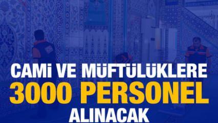 İŞKUR duyurdu! Camilere ve Müftülüklere 3000 personel alımı yapılacak: İşte şartlar