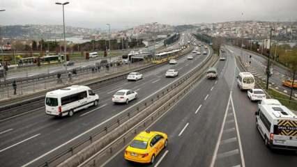 İstanbul'da bazı yollar trafiğe kapatıldı