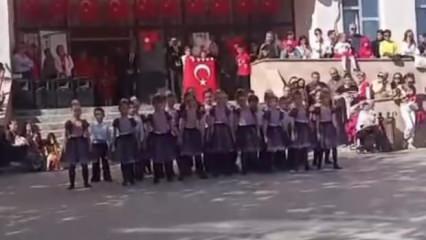 İzmir'de ilkokulda 29 Ekim kutlamasında skandal! Soruşturma başlatıldı