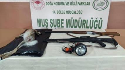 Muş'ta yasak bölgede avlanan 2 kişiye 52 bin 236 TL para cezası